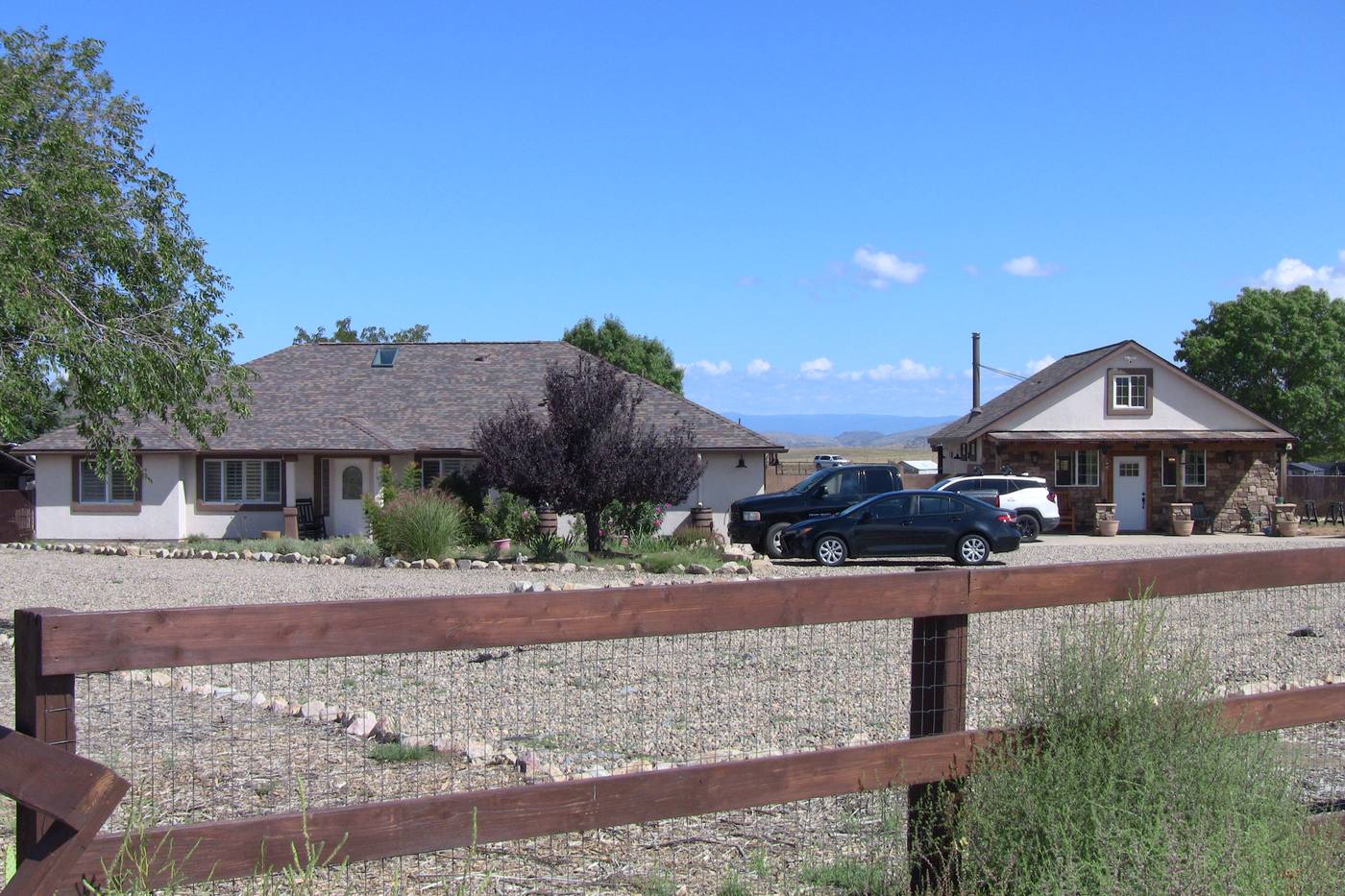 Two fenced acres at Windmill Ranch